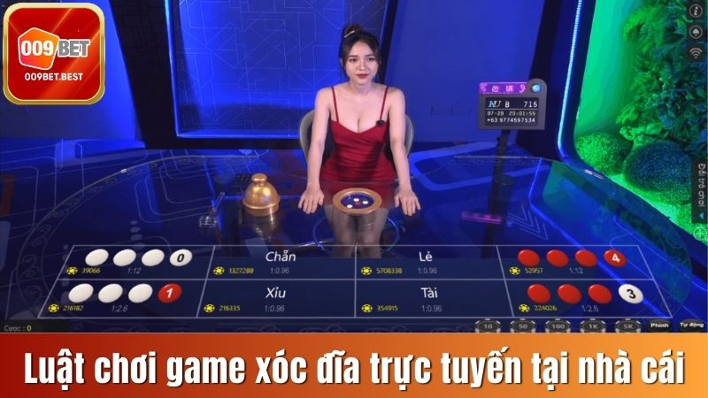 Luật chơi game xóc đĩa trực tuyến tại nhà cái