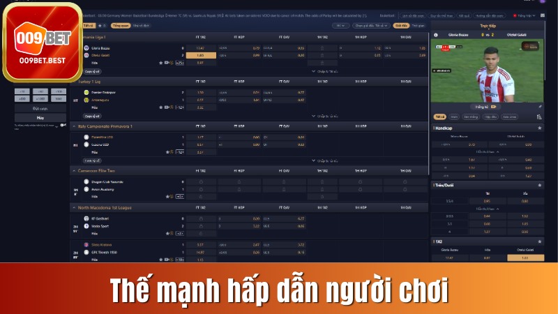 Thế mạnh hấp dẫn người chơi trên sảnh Lucky